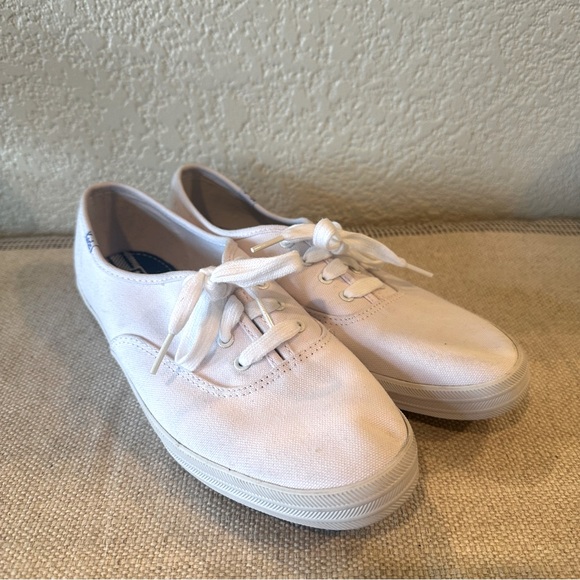 Keds Champion Original White Lace Up Sneakers - Picture 3 of 13